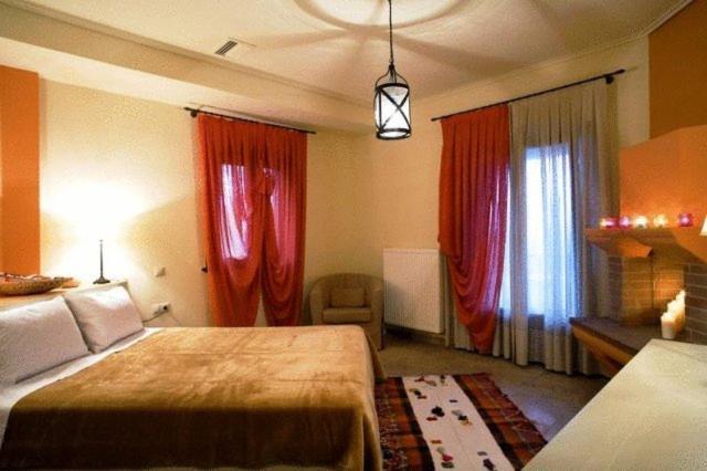 ホテルLa Casa Rossa Prínos エクステリア 写真